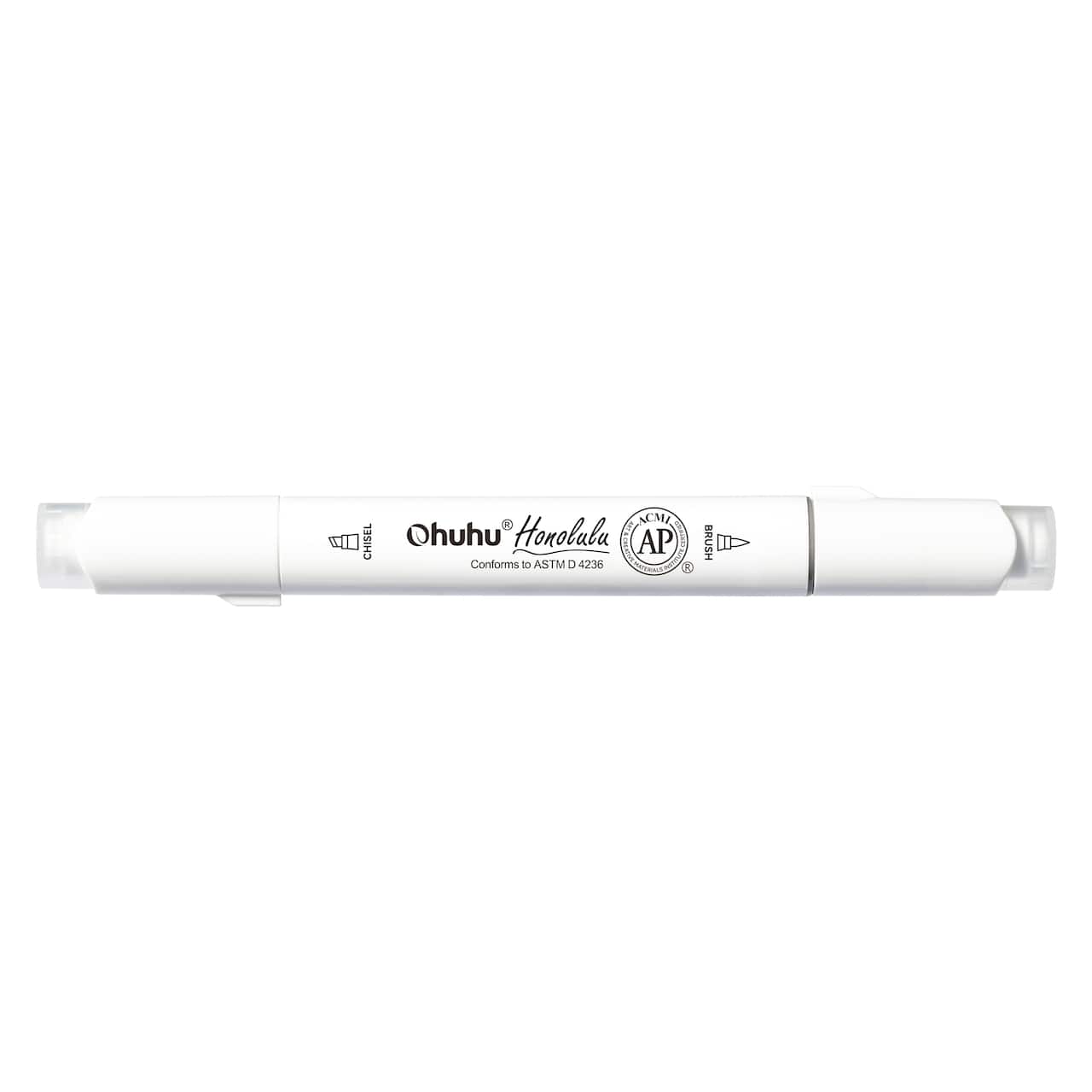 Ohuhu® Honolulu Brush & Chisel Dual Tip Marker
